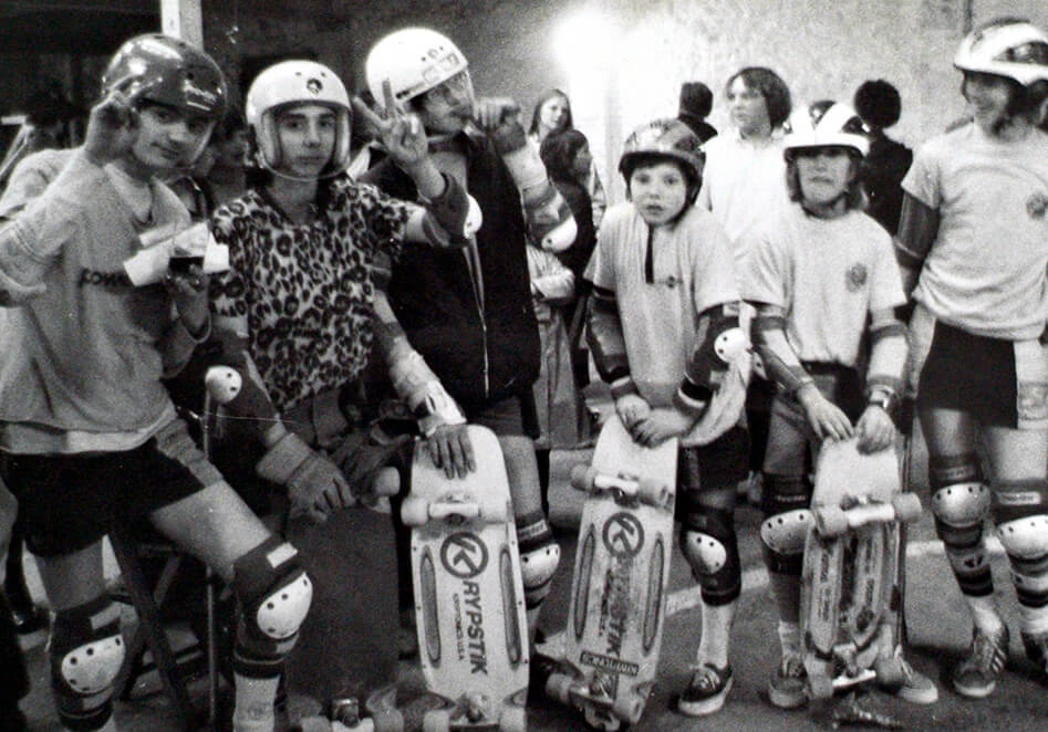 Pierre Jambé in Skatepark Couvin 1981, Belgium