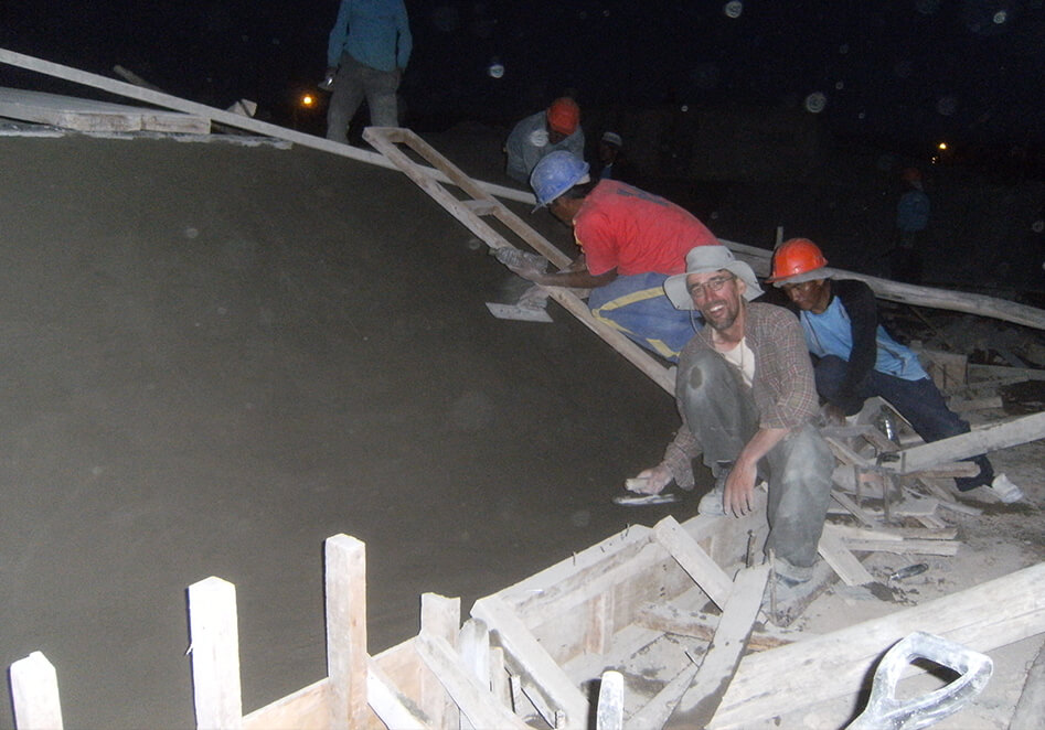 Pierre Jambé in Ayacucho, Peru