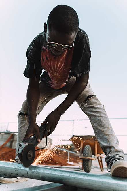 CJF Angola Beneficiary Welding