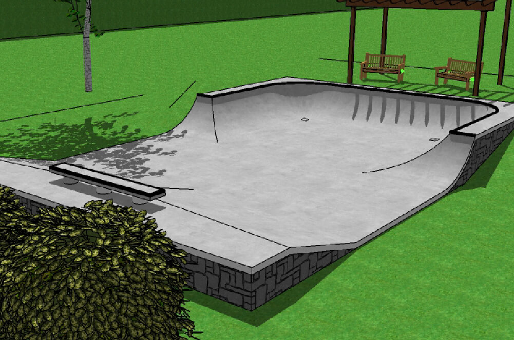 Design of the Cusco skatepark by Jhikson Akamine