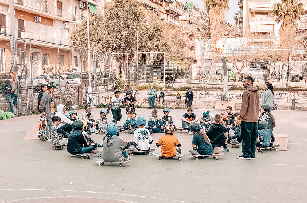 Free Movemement Skateboarding in Greece