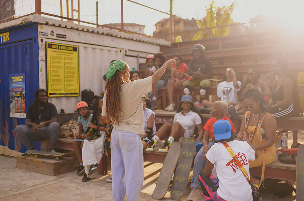 Girl Skate Sessions, 2023 - Bull Bay, Jamaica
