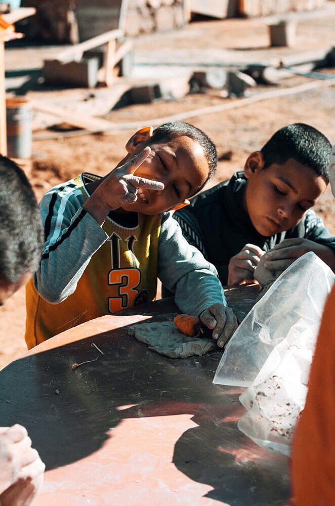 Ceramic workshop, 2022 -  Tamesloht Morocco