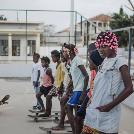 Edu-Skate programme in Angola