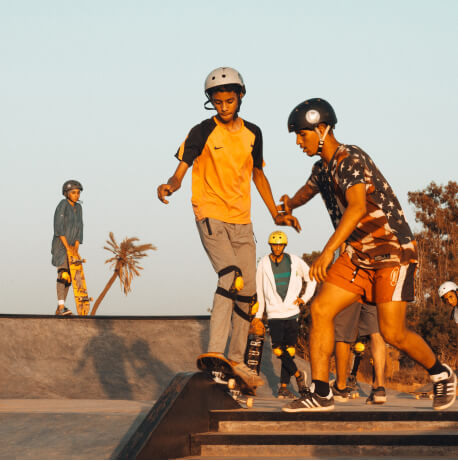 Edu-Skate programme at the Centre Fiers et Fort in Morocco