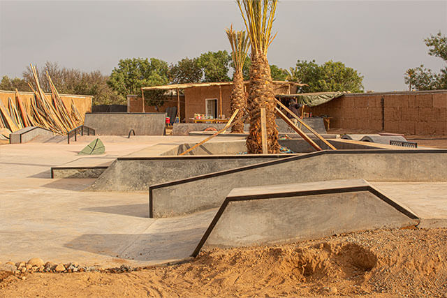 Fiers et Forts Skatepark in Morocco